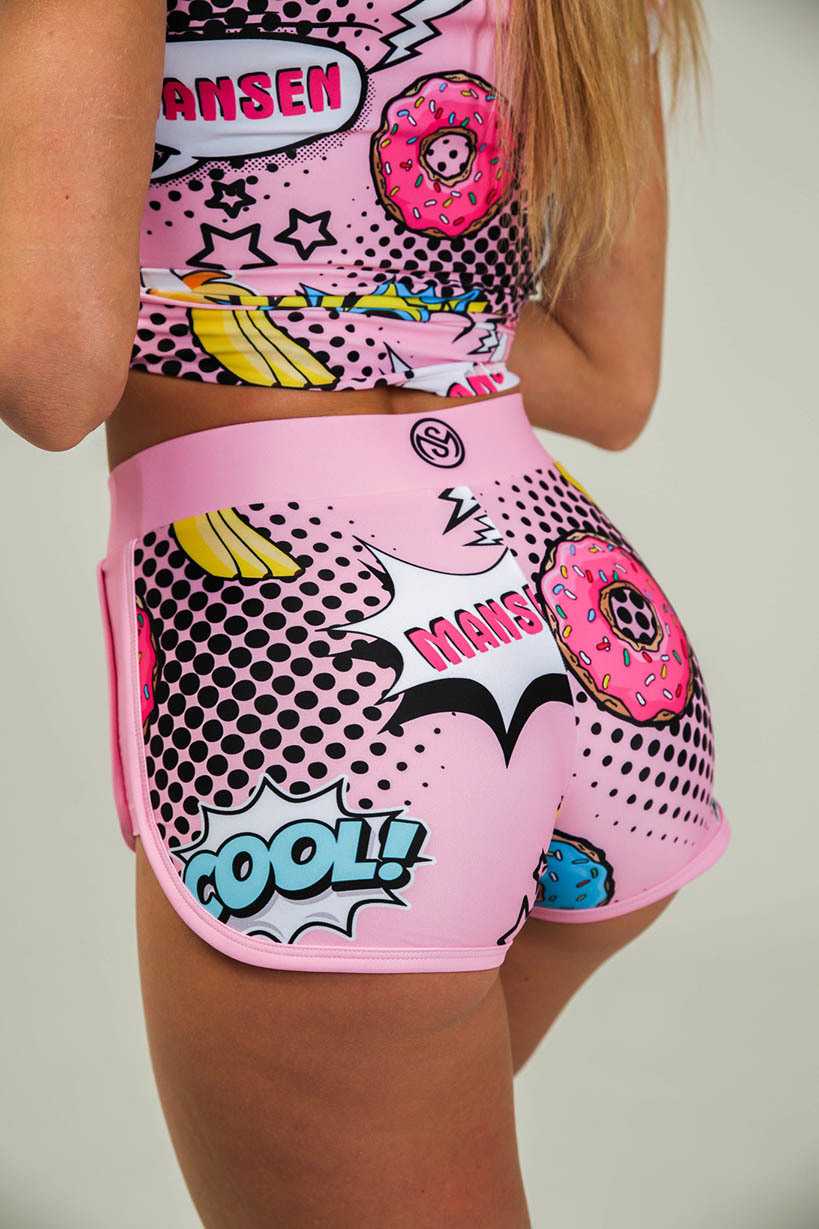 Pop art pink