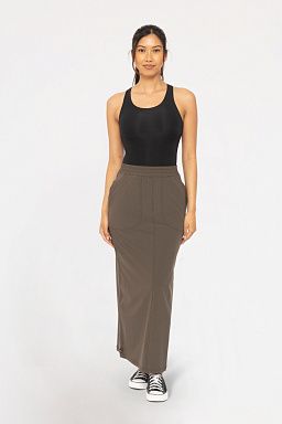 Mid-Rise Dark olive & Racerback set