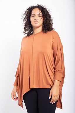 CURVY Hi-lo Cape with