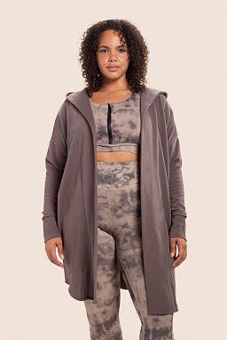 CURVY Open Front Longline