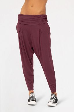 Foldover Flare Drop Crotch Plum 24