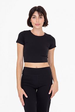 Graphene-Blend Cropped Tee