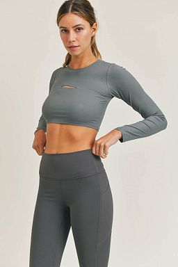 Micro-Ribbed Peekaboo