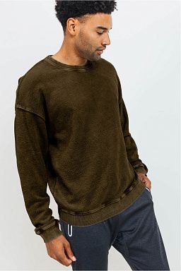 Mineral Wash Cotton Jacquard