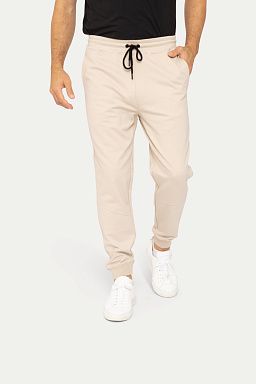 Sleek Knit Performance Joggers Light grey