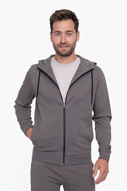 Sleek Knit Zip Up Performance