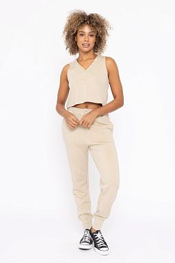 Serene Chic Tencel Green khaki set