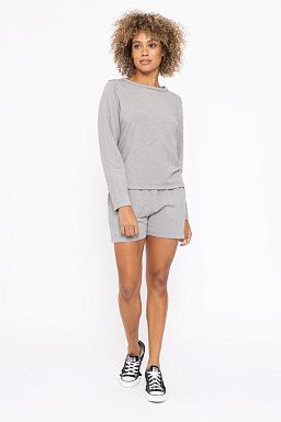 Serene Chic Tencel Heather grey set