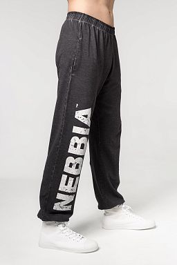 Washed-off Gym Sweatpants Baggy Style GYM BRO